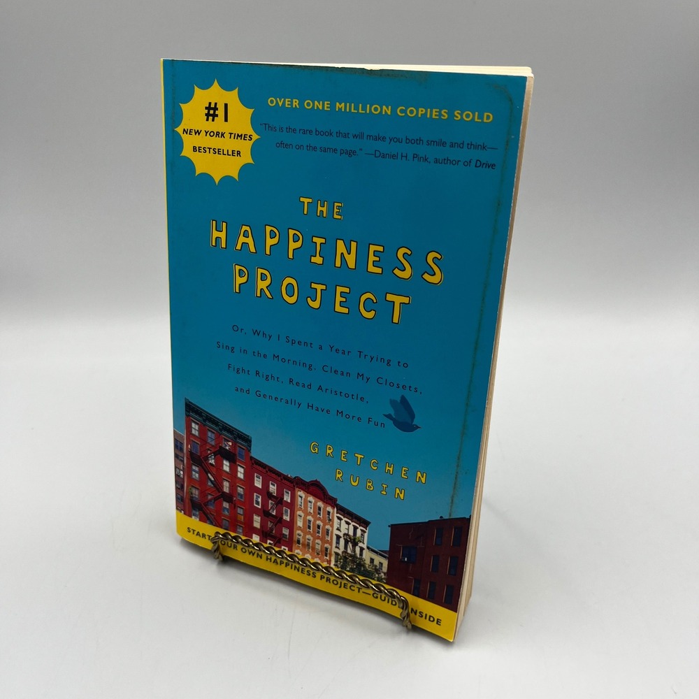 The Happiness Project Gretchen‎ Rubin Paperback Self-Help Memoir 9780061583261